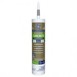 GE 5020 2816709 10.1 OZ LIGHT GRAY CONCRETE SILICONE II SEALANT