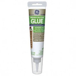 GE 280 2823396 2.8 OZ CLEAR PREMIUM SILICONE II HOUSEHOLD GLUE