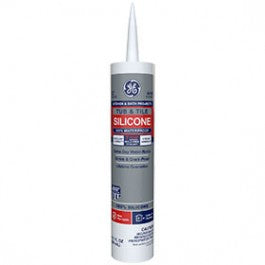 GE 712 2749484 10.1 OZ WHITE TUB & TILE SILICONE 1 SEALANT