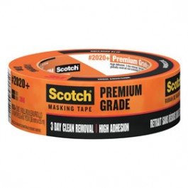 3M 2020 SCOTCH HEAVY DUTY MASKING TAPE ORANGE