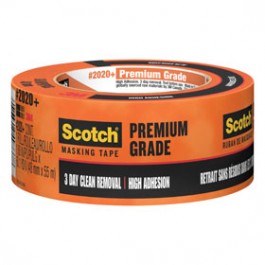 3M 2020 SCOTCH HEAVY DUTY MASKING TAPE ORANGE