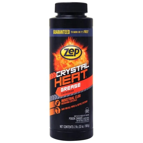 Zep 32 Oz Crystal Heat Drain Opener