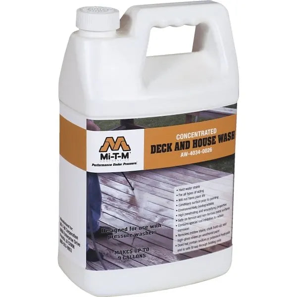 Mi-T-M 1 Gallon Deck And House Wash