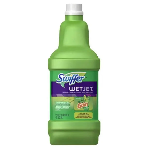 Swiffer 42.2 Oz Wet Jet System Cleaning-Solution Refill Floor Cleaner Original Scent