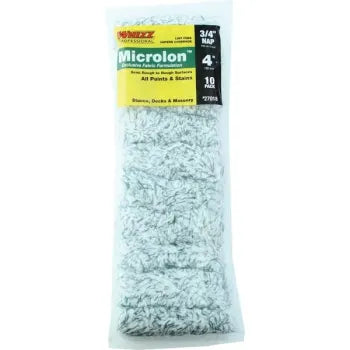 Whizz 27018 4" Microlon 3/4" Nap Mini Roller Cover
