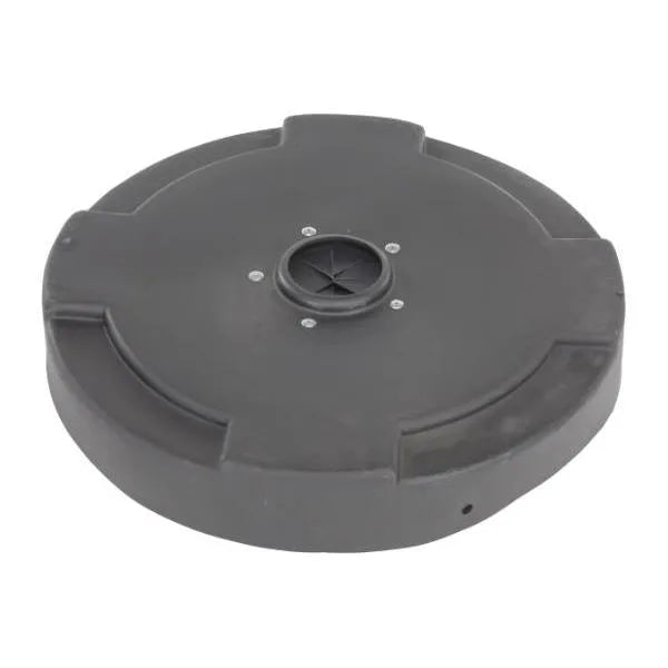 Vestil Drum Recycling Lid Flaps 55 Gallon Black