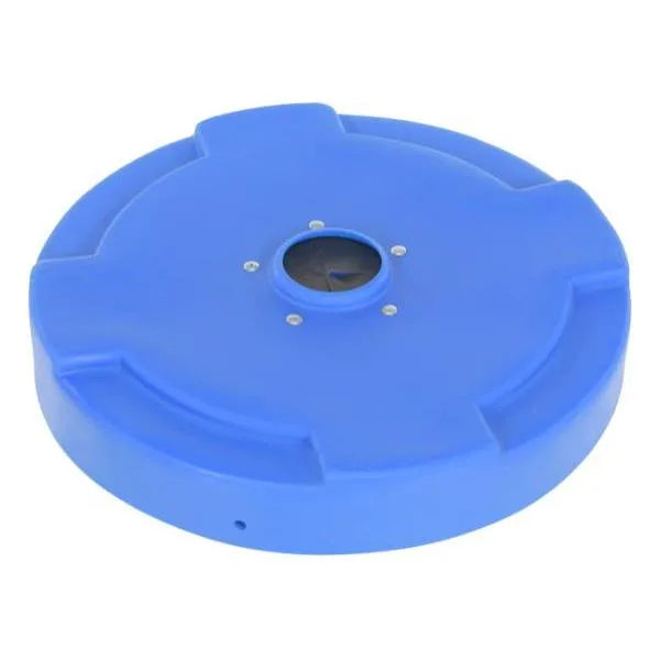 Vestil Drum Recycling Lid Flaps 55 Gallon Blue
