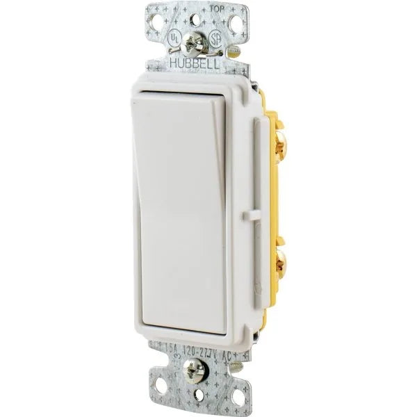 Hubbell-Pro 15 Amp 120/277 Vac 2-Position Decorator Switch