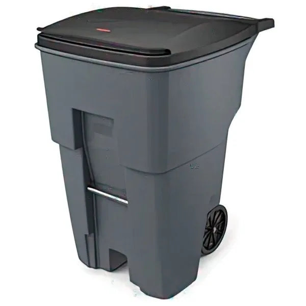 Rubbermaid Commercial Brute® 95 Gallon Rollout Trash Can W/ Lid