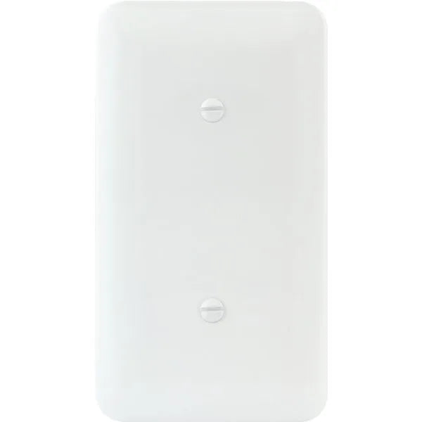 Titan3 1-Gang Princess Smooth Blank Wall Plate (White)