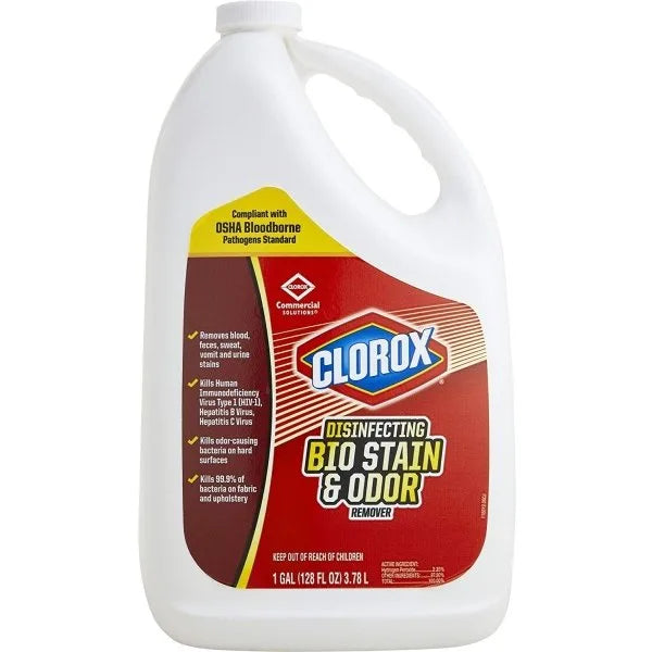 Clorox 1 Gallon Fragranced Disinfecting Bio Stain And Odor Remover