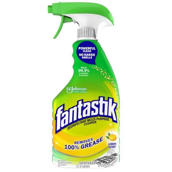 Fantastik 32 Oz Disinfectant Multi-Purpose Cleaner Lemon Scent
