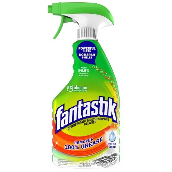 Fantastik 32 Oz Disinfectant Multi-Purpose Cleaner Fresh Scent