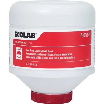 Ecolab® Aquanomic 2.0 Low Temp Laundry Solid Break 6 Lb