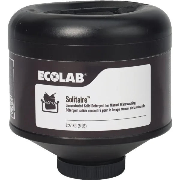Ecolab® Solitaire Manual Warewash Detergent 5 Lb