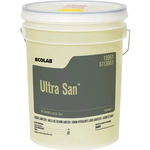 Ecolab® Ultrasan Machine Warewash Sanitizer 5 Gallon