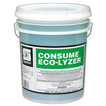 Spartan Consume Eco-Lyzer 5 Gallon Floral Scent Disinfectant/Deodorant