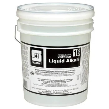 Spartan Clothesline Fresh, Liquid Alkali 16, 5 Gal