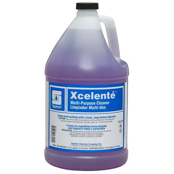 Spartan Xcelente Multi-Purpose Cleaner, Fresh Lavender Scent, 1 Gal