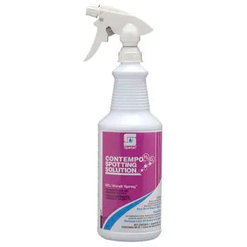 Spartan Contempo H2o2 Spotting Solution, Carpet Spotter, Fresh Crystal Water, 1 Qt