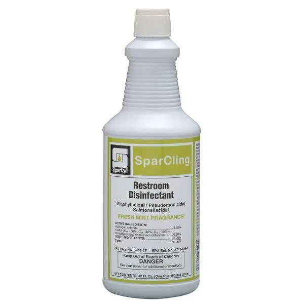 Spartan1 Quart Mint Scent 1-Step Disinfectant Toilet Bowl Cleaner