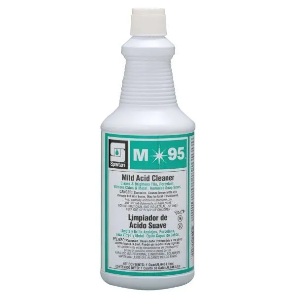 Spartan M95 1 Quart Pine Scent Restroom Cleaner