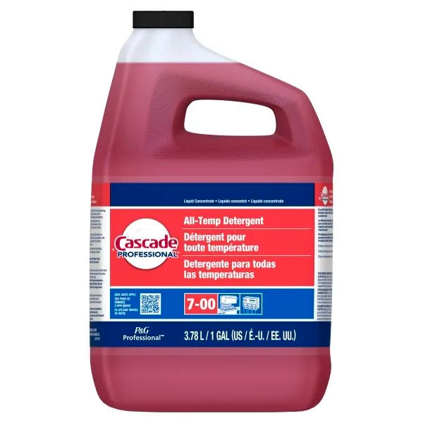 Cascade All-Temp Dishwasher Detergent, Closed Loop, 1 Gallon