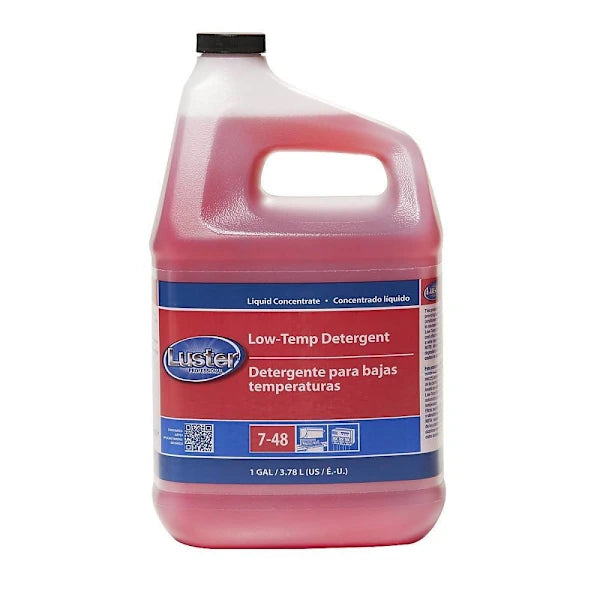 Luster Low Temperature Dishwasher Liquid Detergent, 1 Gallon