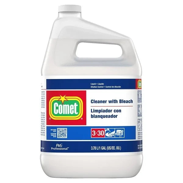 Comet® Cleaner With Bleach, Closed Loop, 1 Gallon