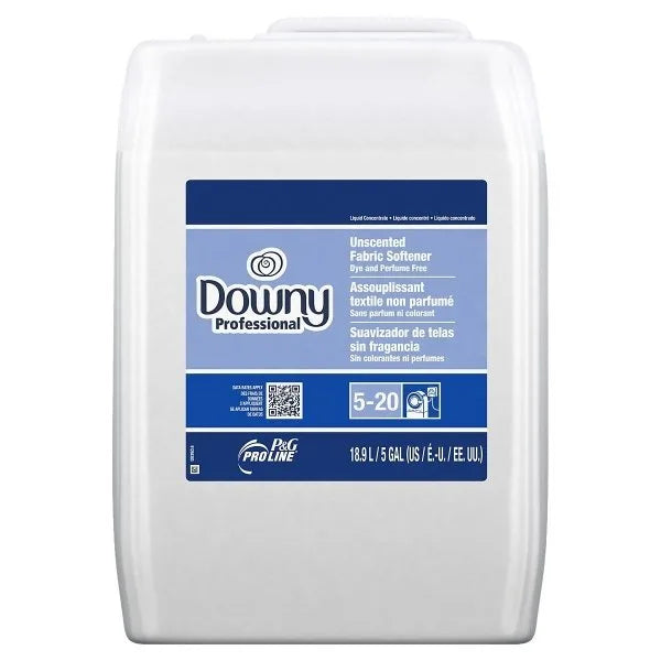 Downy Professional Laundry Fabric Softener, Closed Loop, 5 Gallons