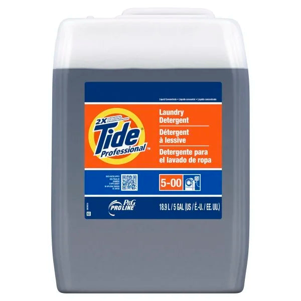 Tide 2x Liquid Laundry Detergent, Closed Loop, 5 Gallons