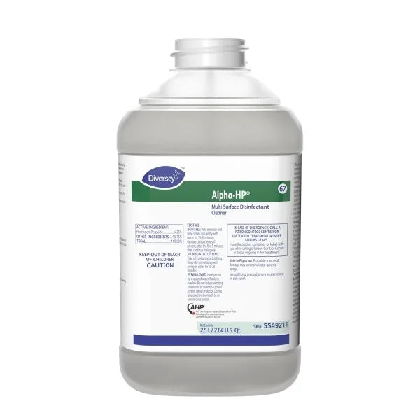 Alpha-Hp 2.5 Liter Disinfectant Cleaner