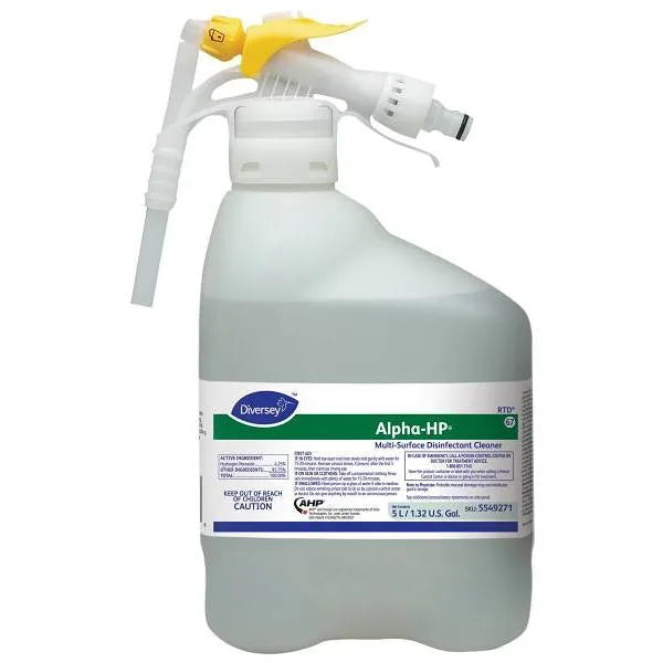 Alpha-Hp 5 Liter Disinfectant Multi-Surface Cleaner