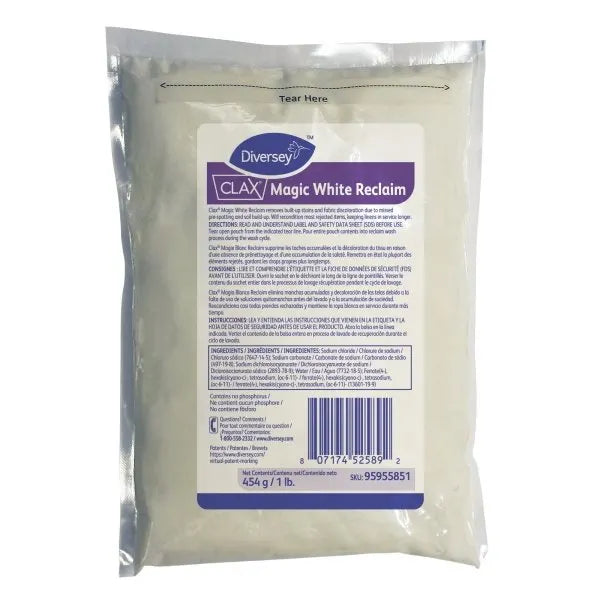 Clax 1 Pound White Reclaim Fabric Stain Remover Kit