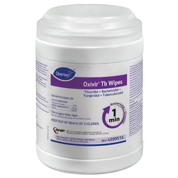 4599516 Diversey Oxivir Tb 6 Inch X 7 Inch Disinfecting Wipes — My Store