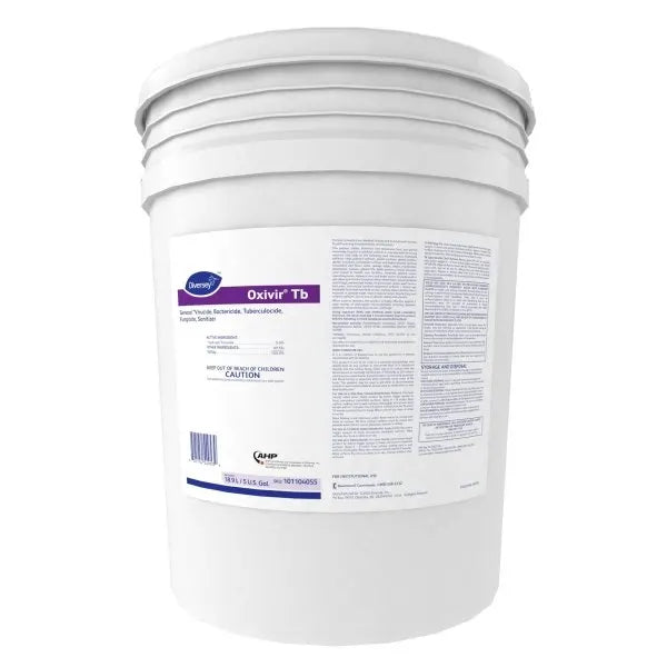 Diversey Oxivir Tb 5 Gallon Cherry Almond Rtu Disinfectant Pail