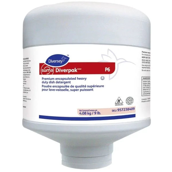 Suma Diverpak 9 Lbs. Powder Dish Detergent Case Of 4