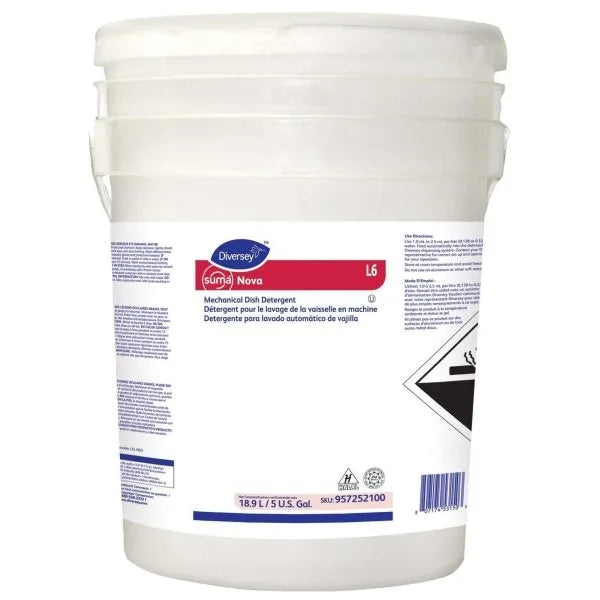 Suma Nova L6, 5 Gallon Non-Chlorinated Dish Liquid