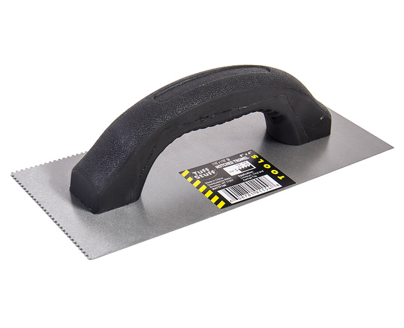 9” x 4” U-Notch Economy Trowel