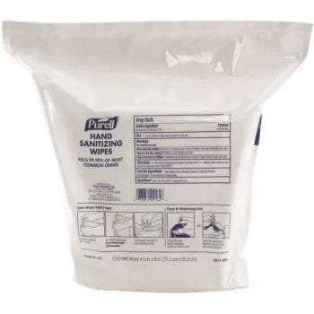 Purell® Hand Sanitizing Wipes, Alcohol Free Formula, 1200 Count Refill For High Capacity Wall And Floor Stand Wipes Dispenser C