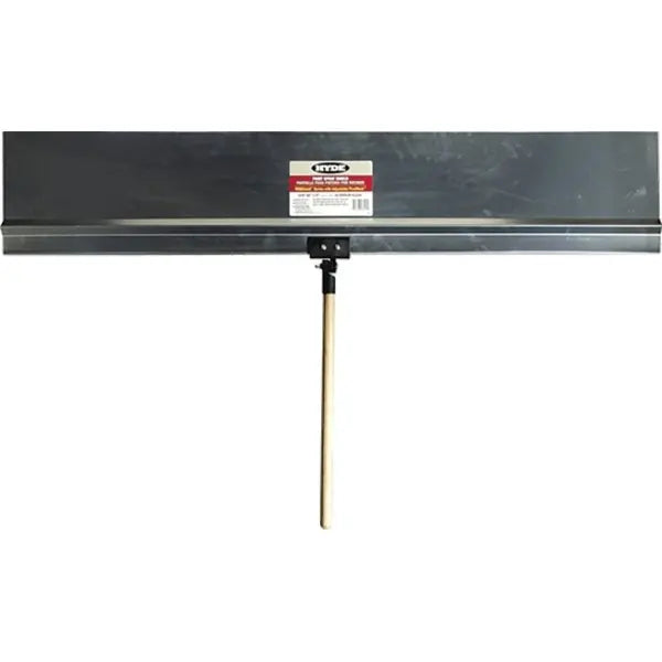 Hyde 28030 36" X 9" Aluminum Rigid Spray Shield W/ Pivot Neck And 18" Handle