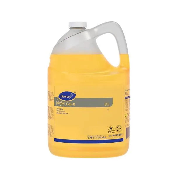 Diversey Suma 1 Gallon Cal-X Descaler Acidic Dishwasher Detergent