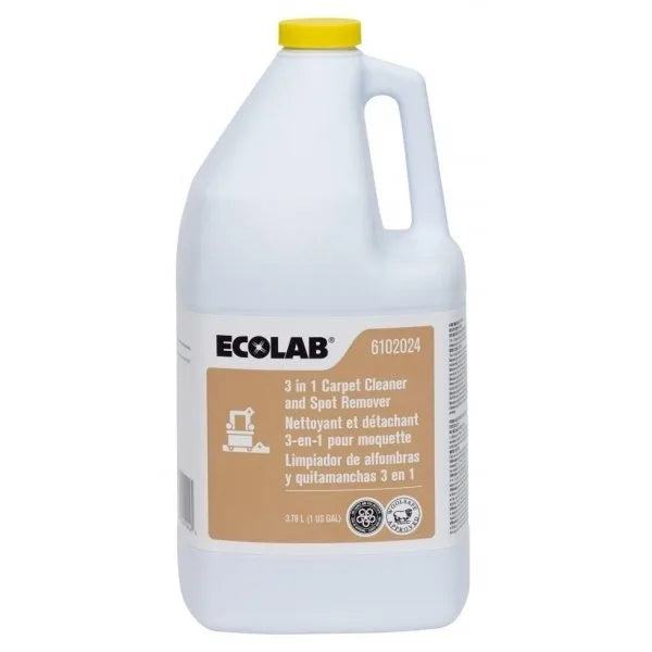 Ecolab® 1 Gal. 3 In 1 Carpet Cleaner And Spot Remover