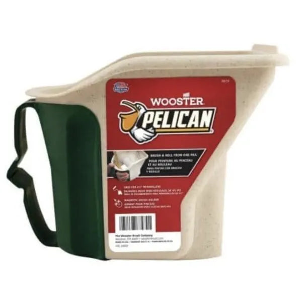 Wooster 1 Qt. Pelican Hand-Held Pail With Brush Magnet