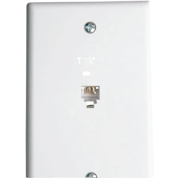 American Tack & Hardware 1-Gang Phone Jack With Wallplate