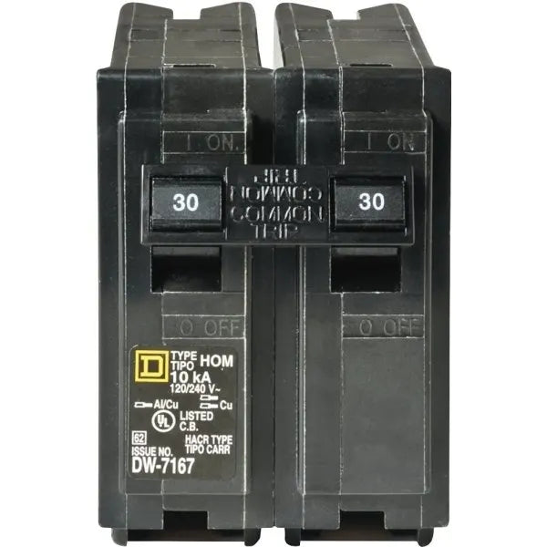 Square D Homeline 30 Amp 2-Pole Circuit Breaker