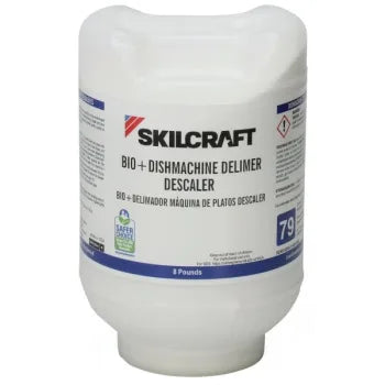 Skilcraft Bio+ Flatware Pre-Soak 8 Lb Bottle
