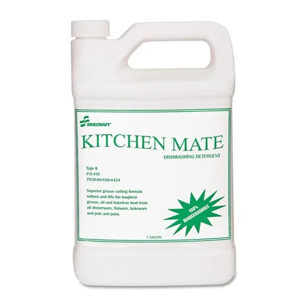 Skilcraft Kitchen Mate Dishwashing Detergent 1 Gal Bottle