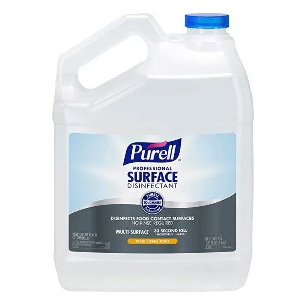 Purell Gal. Surface Disinfectant Pour Bottle Refill Citrus Scent