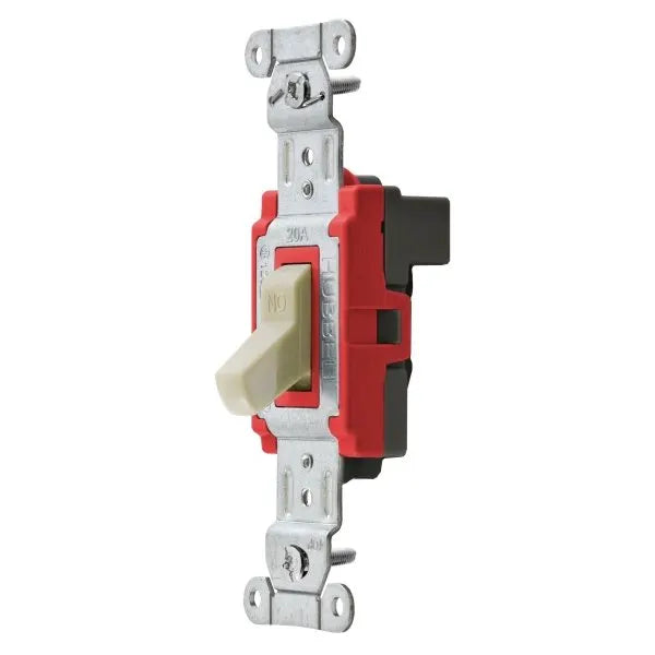 Hubbell 20 Amp 120/277 Volt 3-Way Snap-On Connector (Ivory)